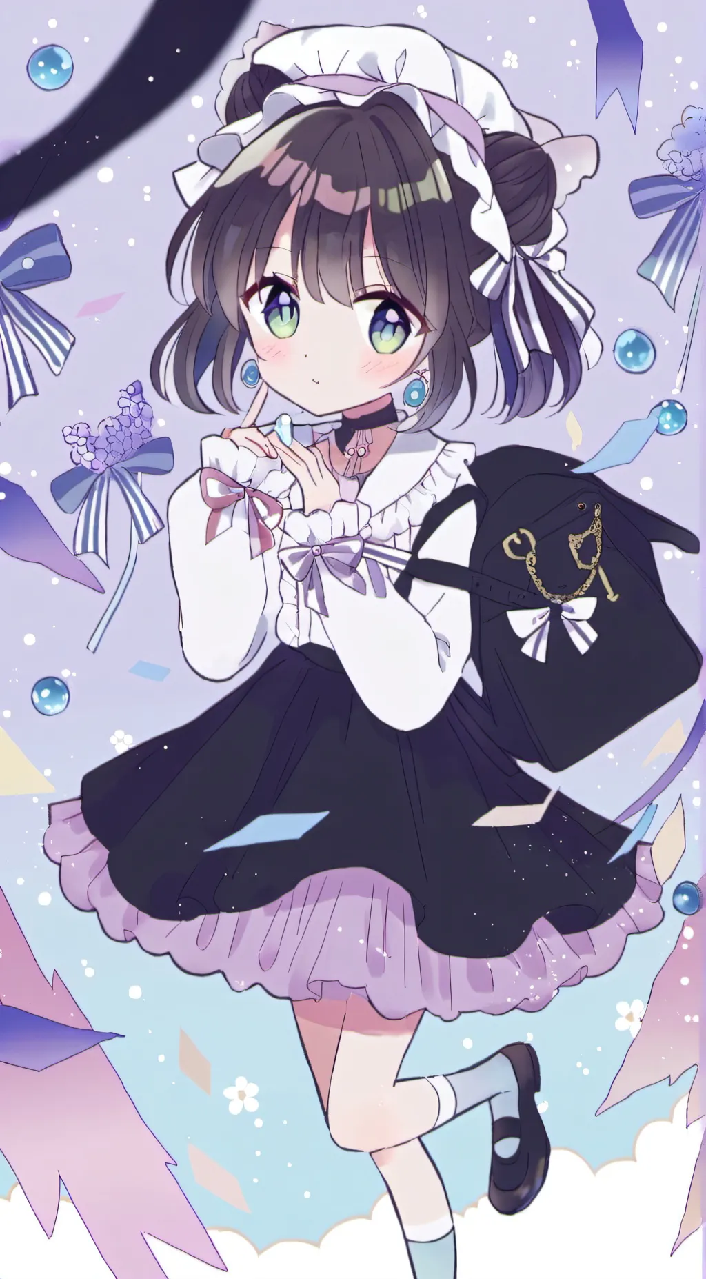 ai character: Luna background