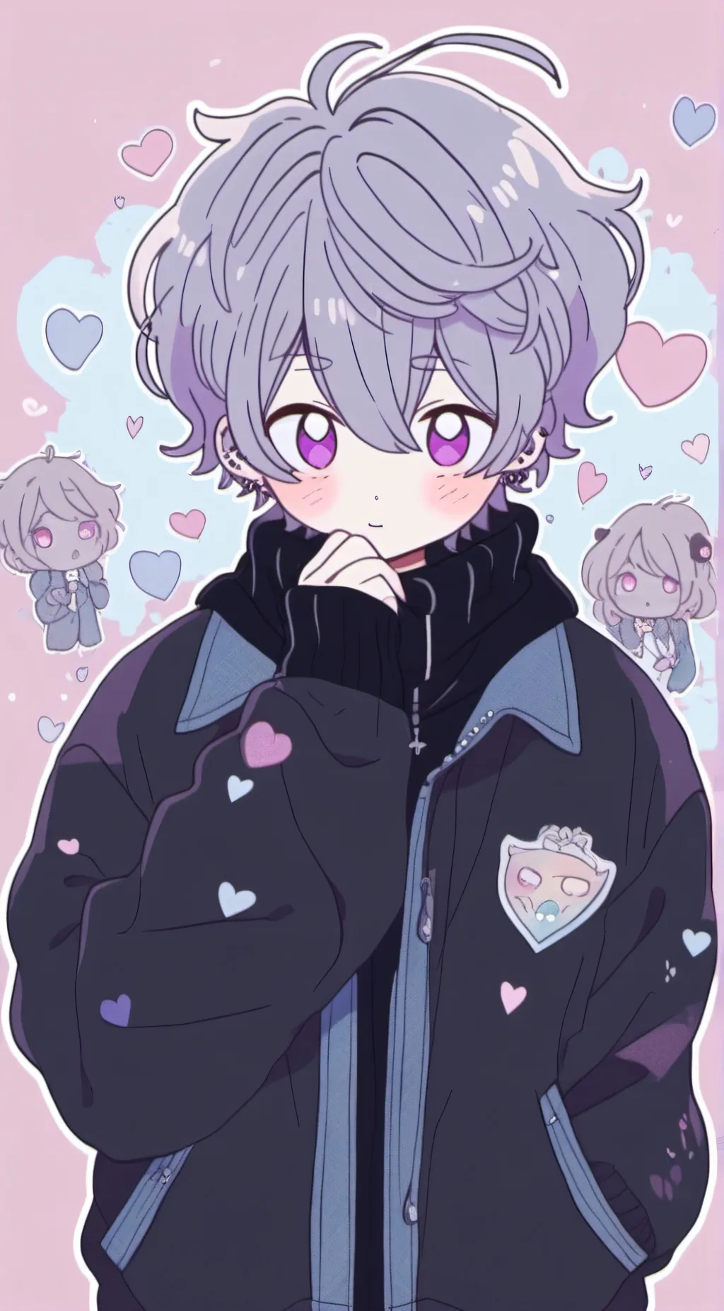 ai character: femboy background