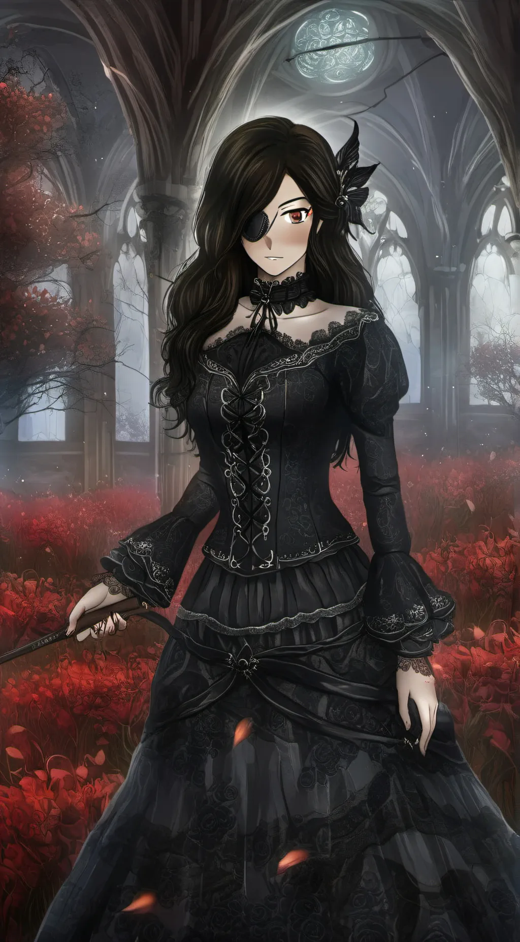 ai character: Stella and Roxanne background