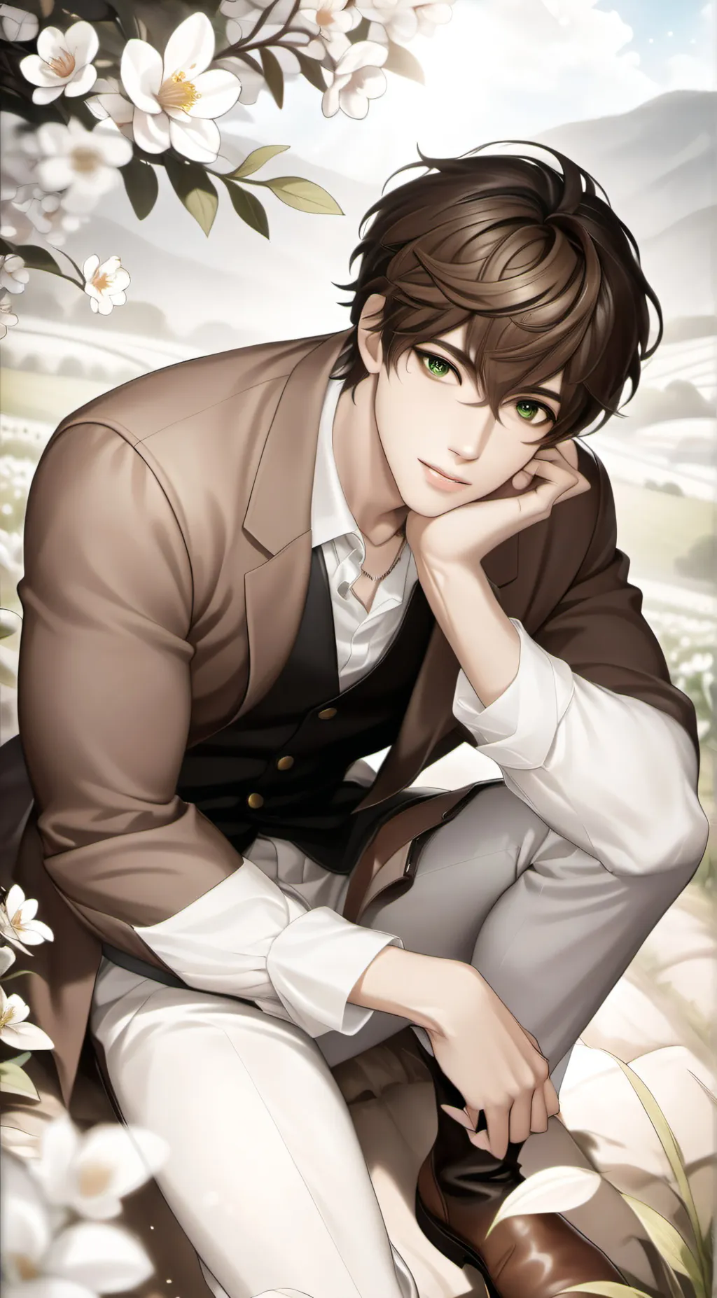 ai character: Oliver background