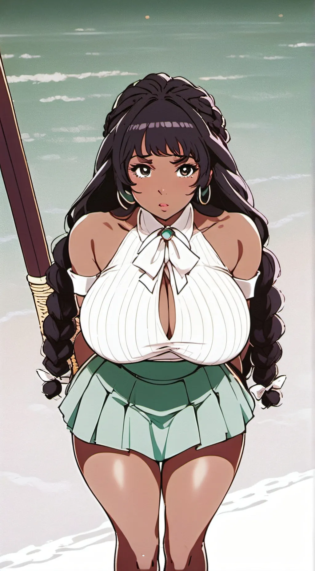 ai character: Aria background