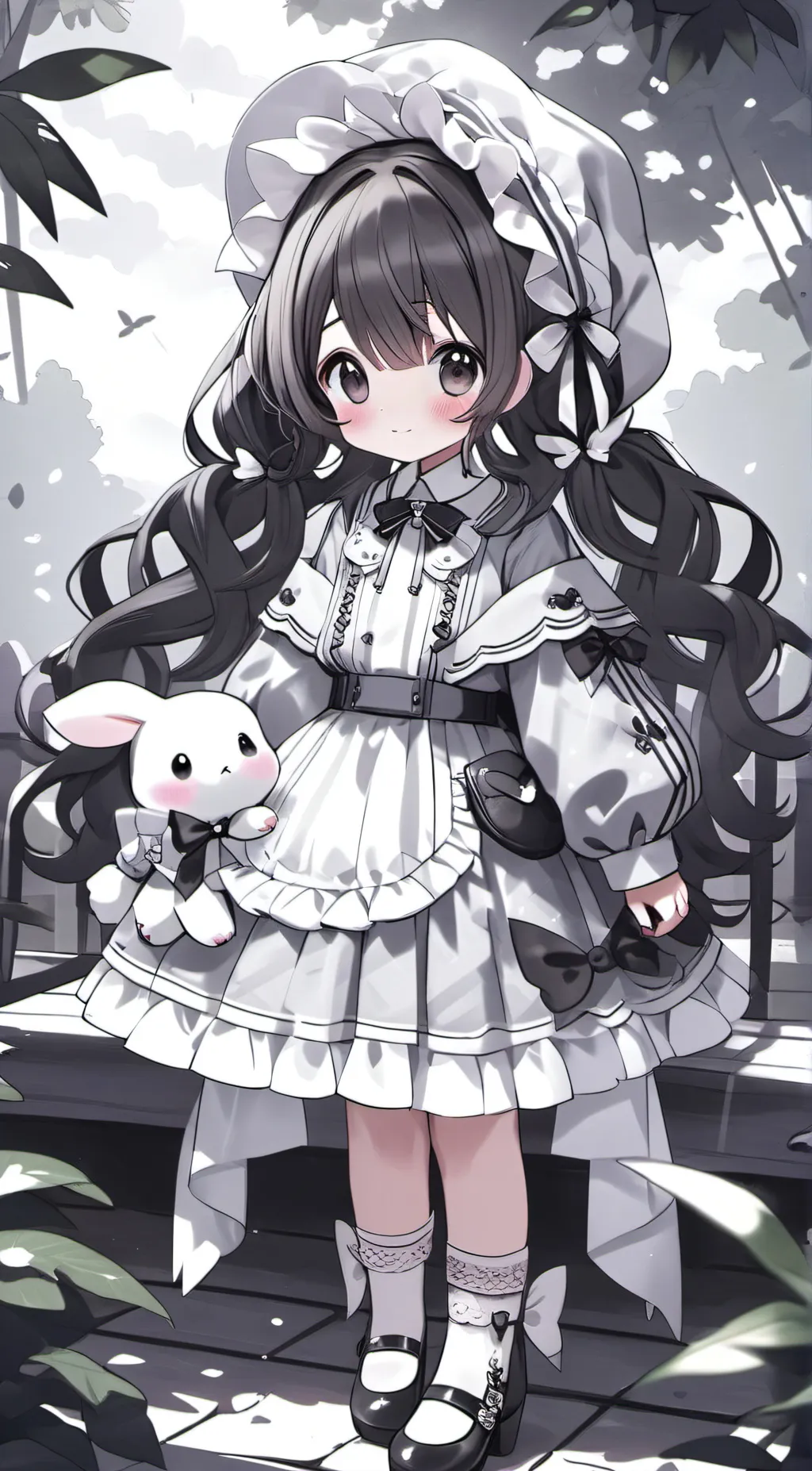 ai character: ~bun bun~ background