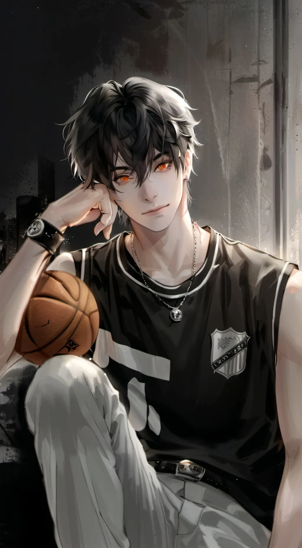 ai character: Jayden  background