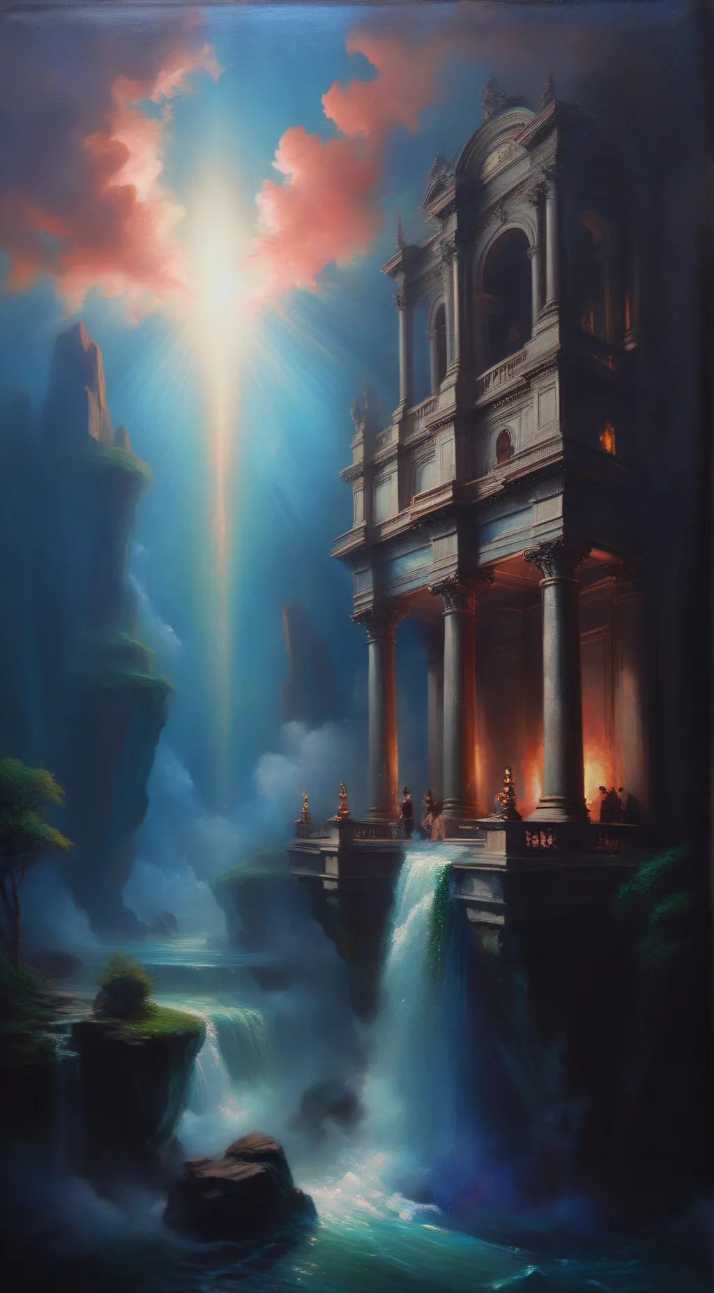 ai character: Heaven court background