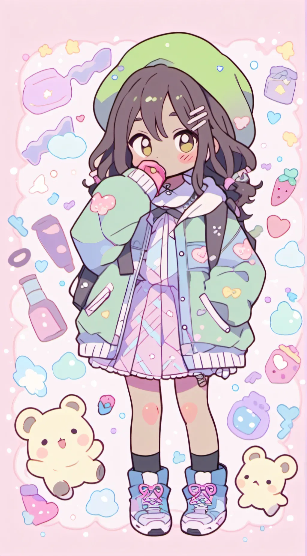 ai character: Mi Mi background