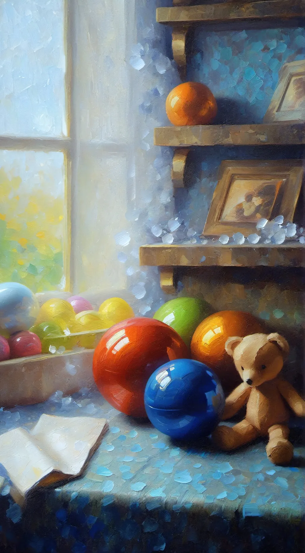 ai character: poppy playtime  background