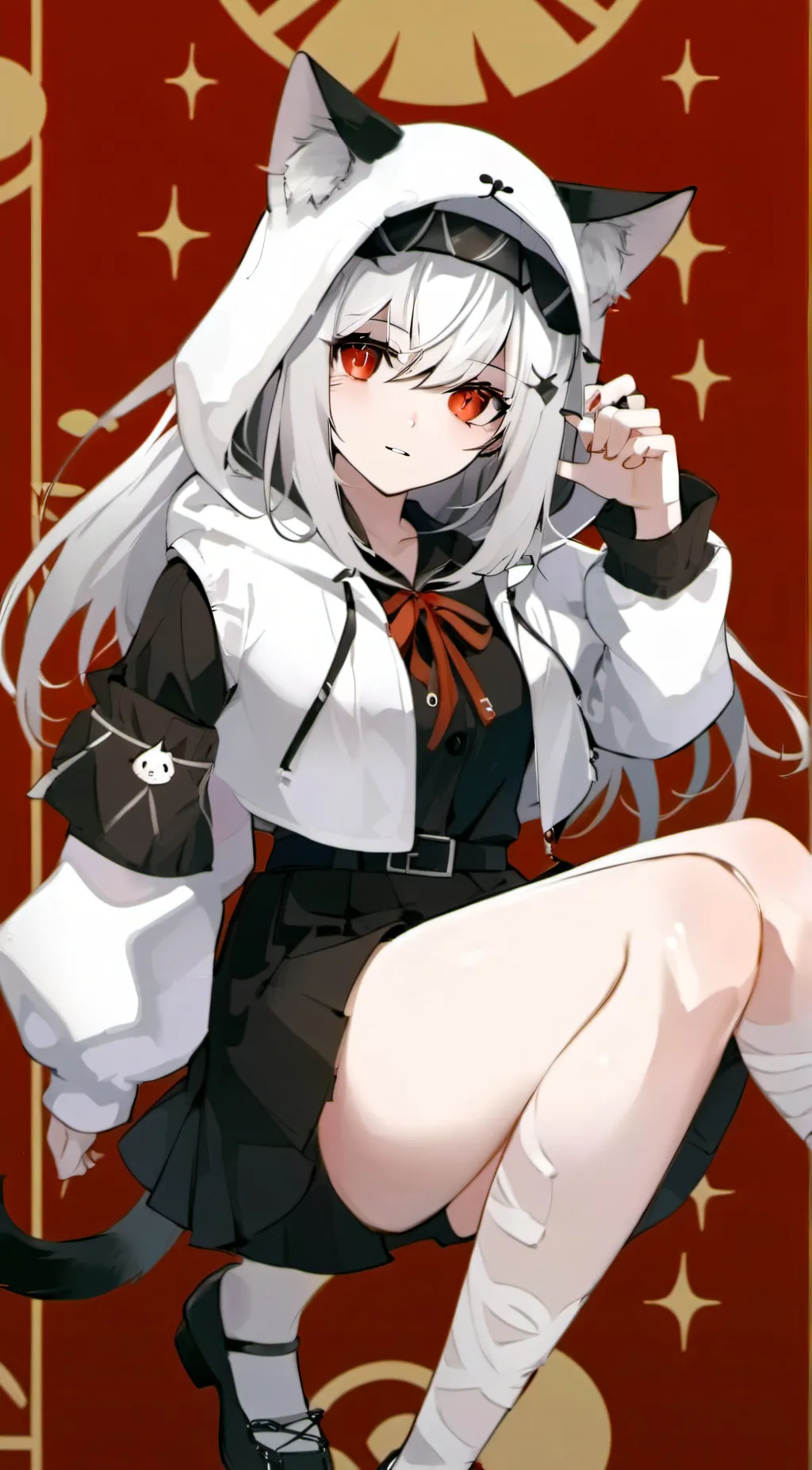 ai character: Neko background