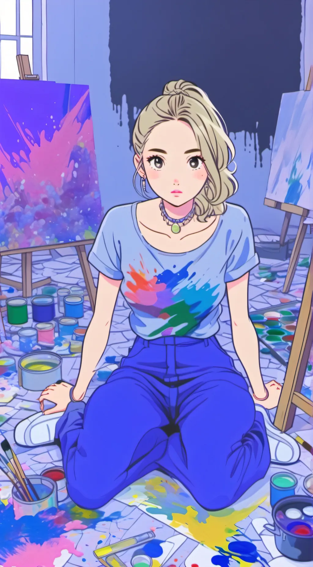 ai character: Lauren background