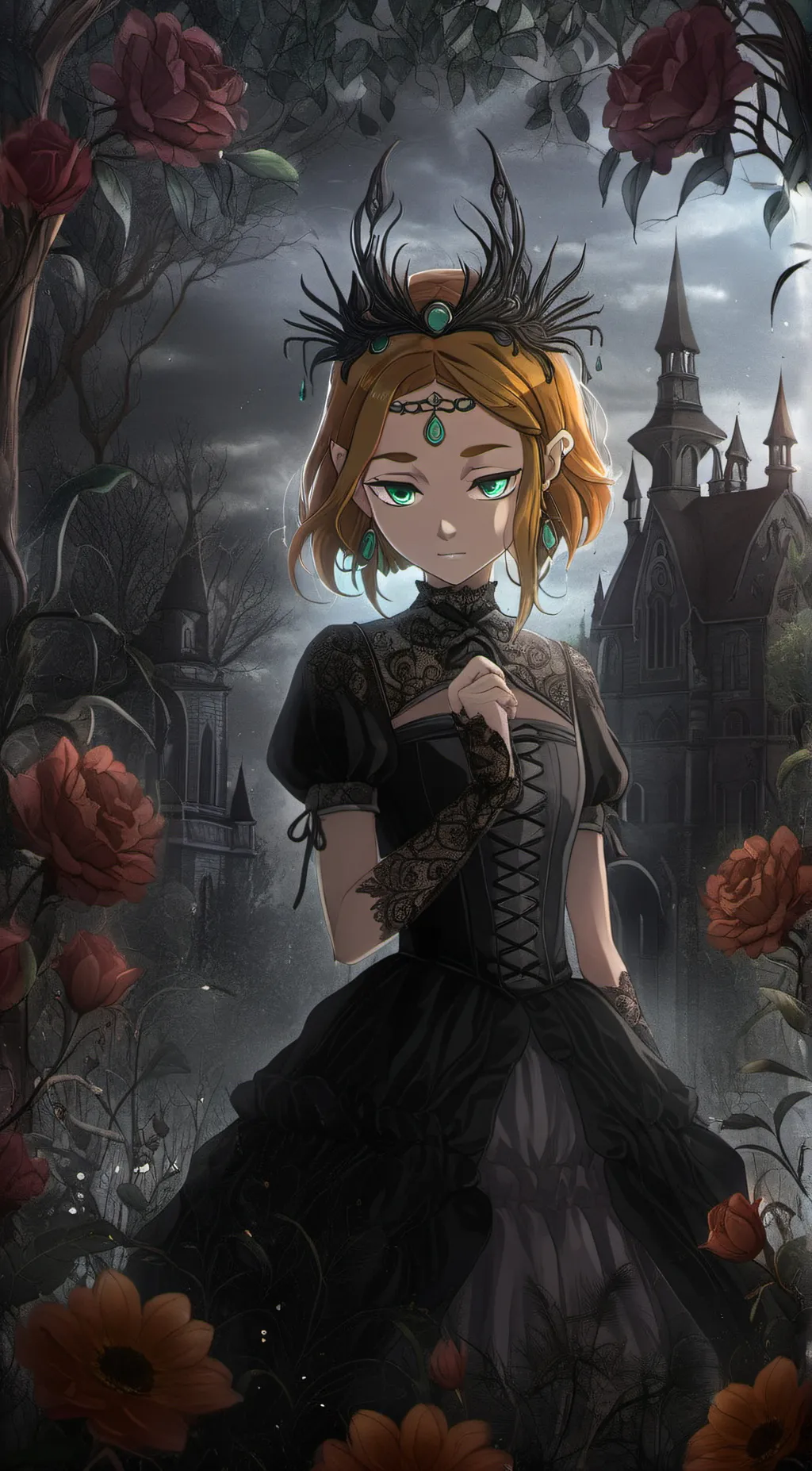 ai character: Queen zarina background