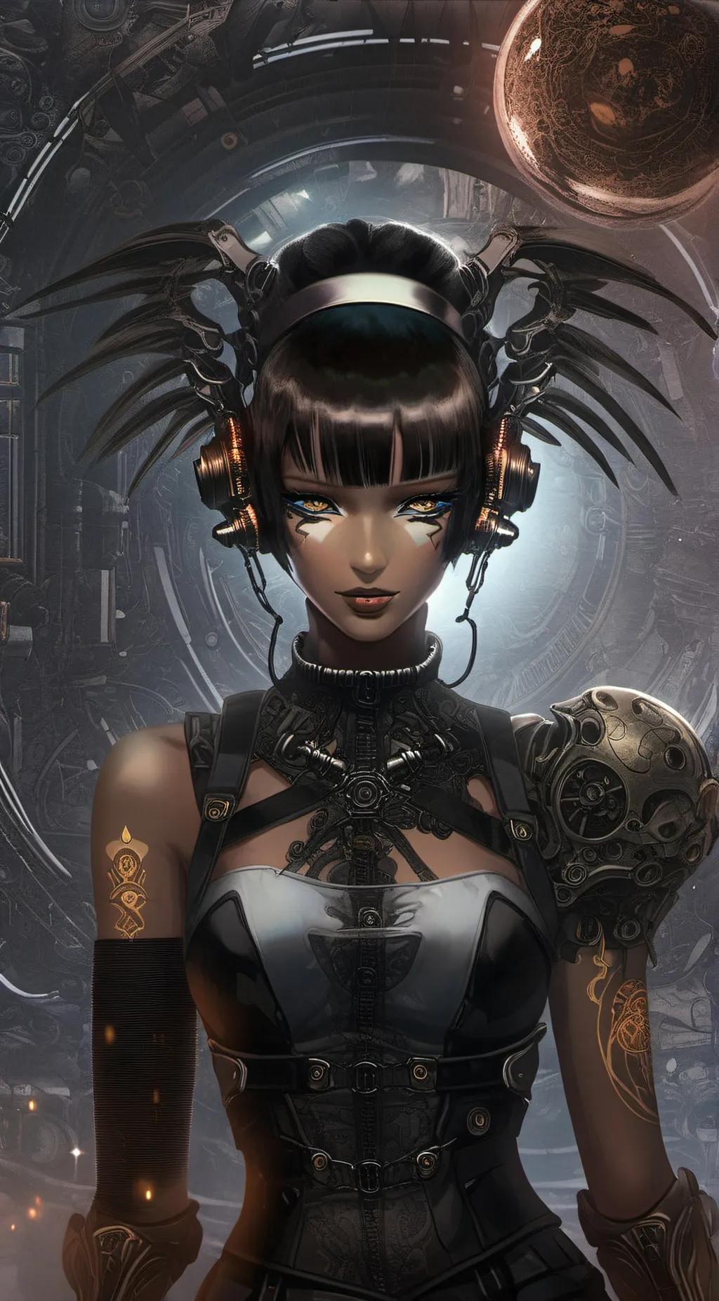 ai character: Android Echo background