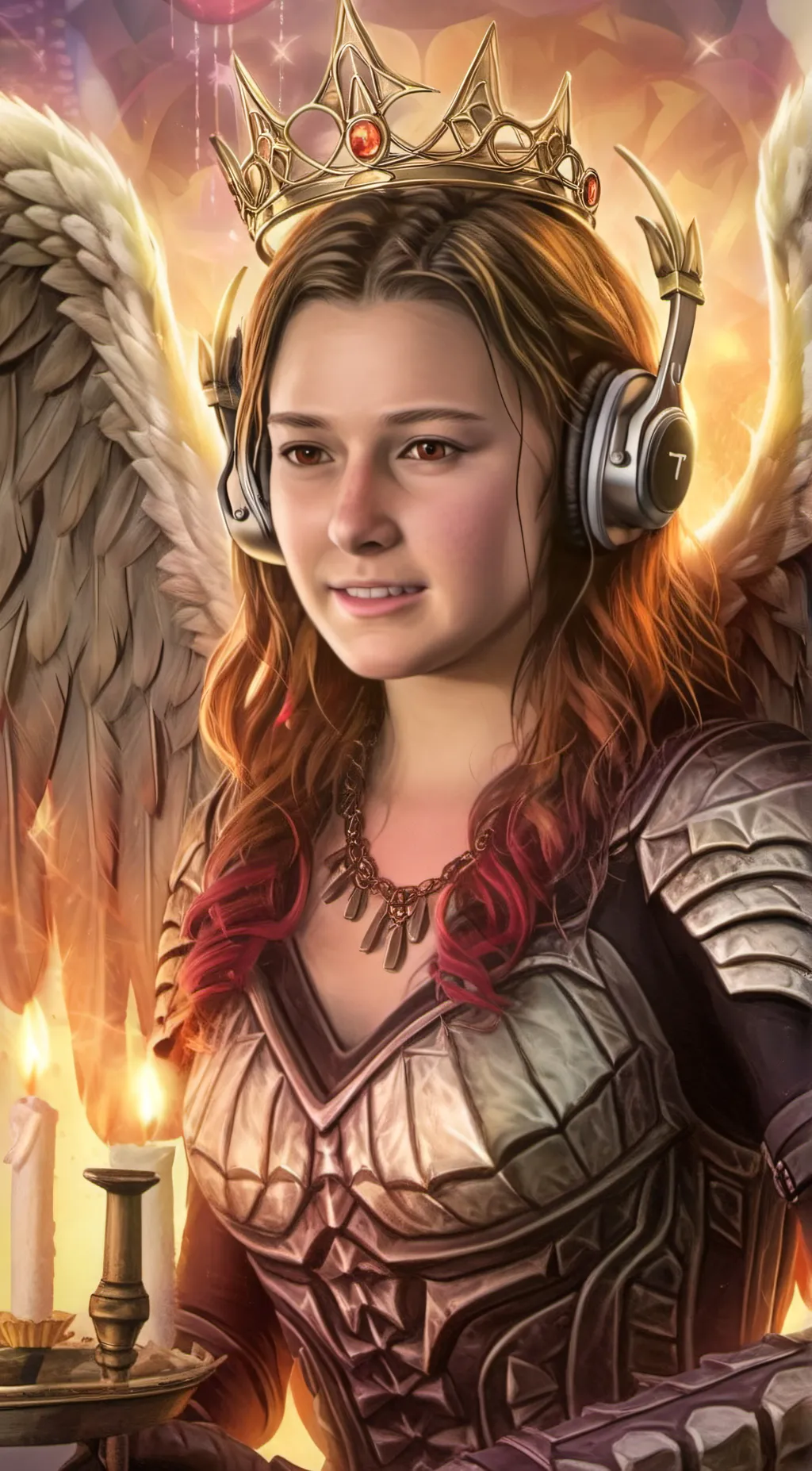 ai character: Haylee Shustak  background