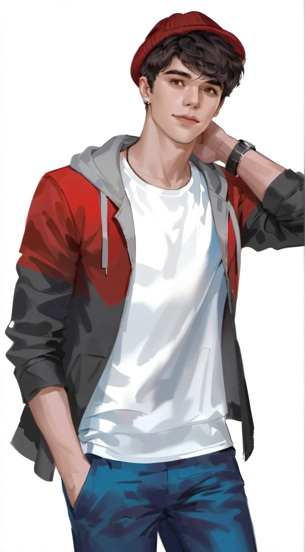 ai character: Brent Rivera  background