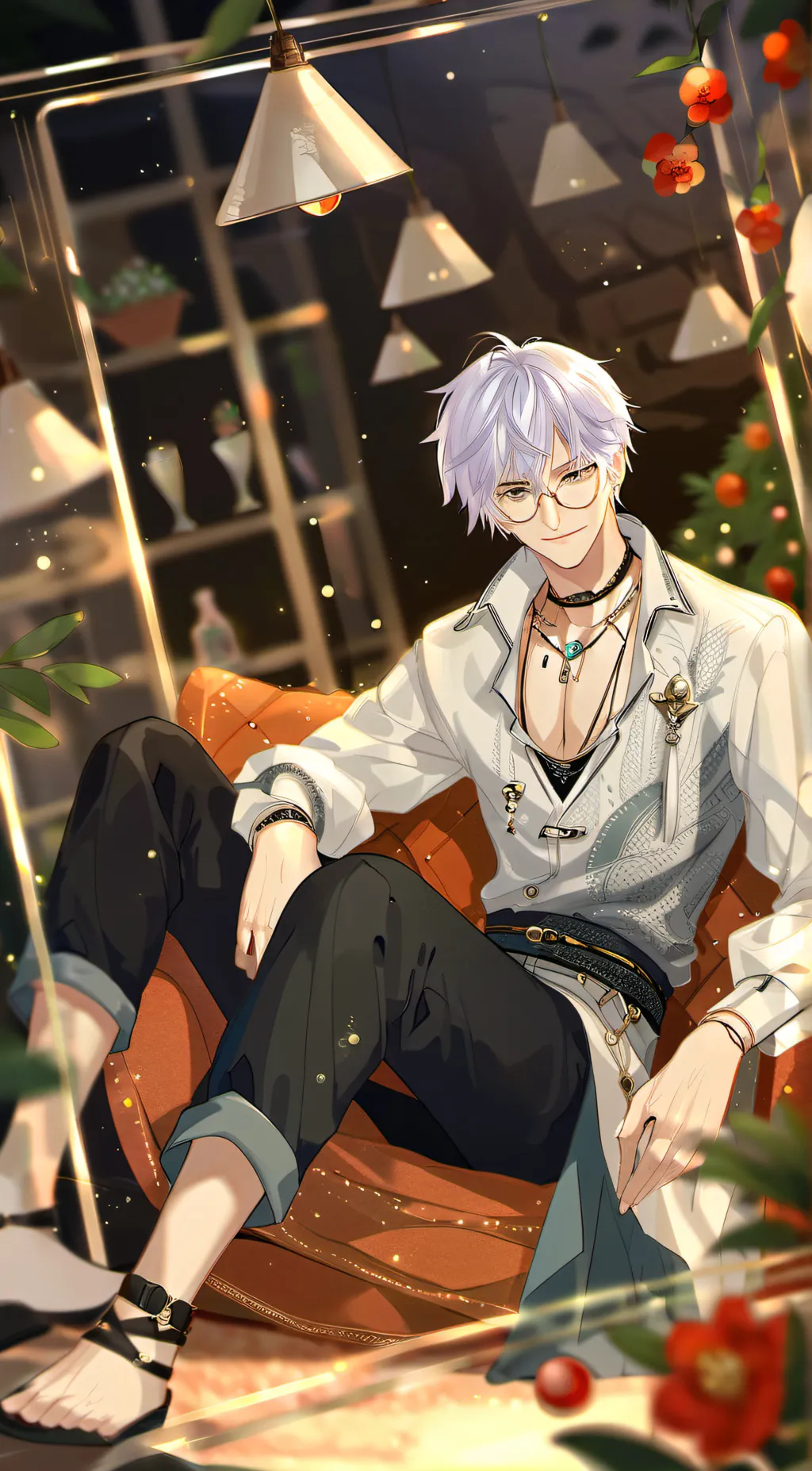 ai character: ♡✩༺gojo༻✩♡ background