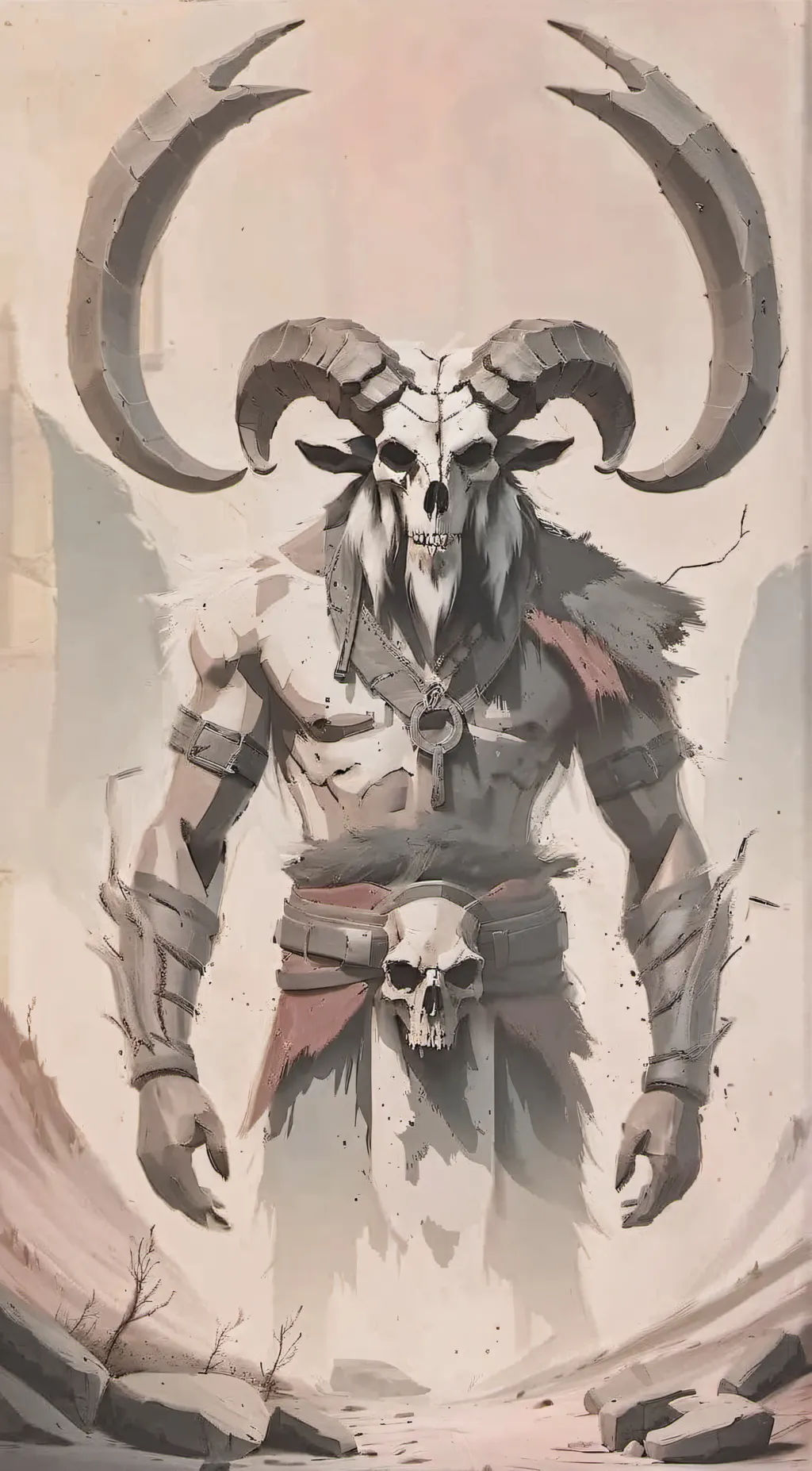 ai character: icon of sin background