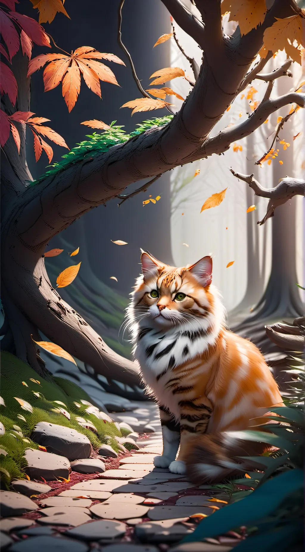 ai character: Rootspring background