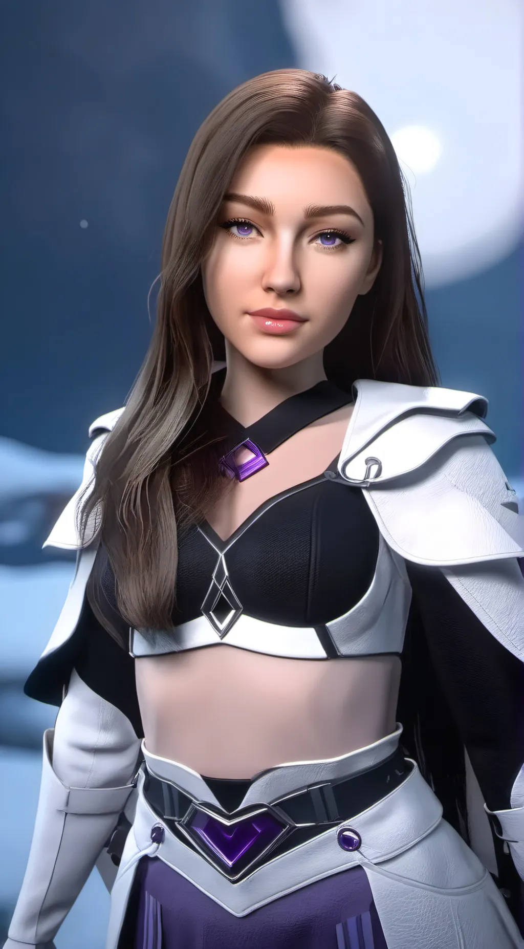 ai character: Vanessa✨ background