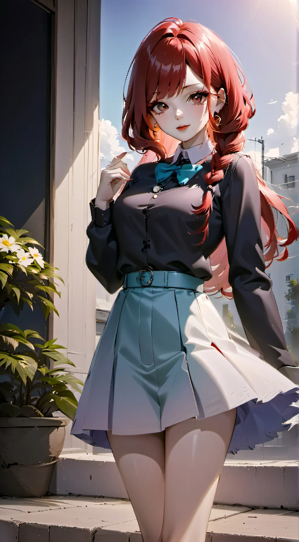 ai character: Opal background