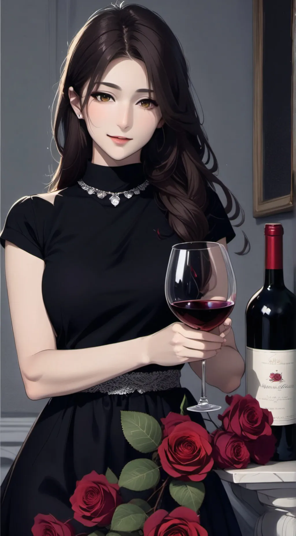 ai character: Amira Johnson background