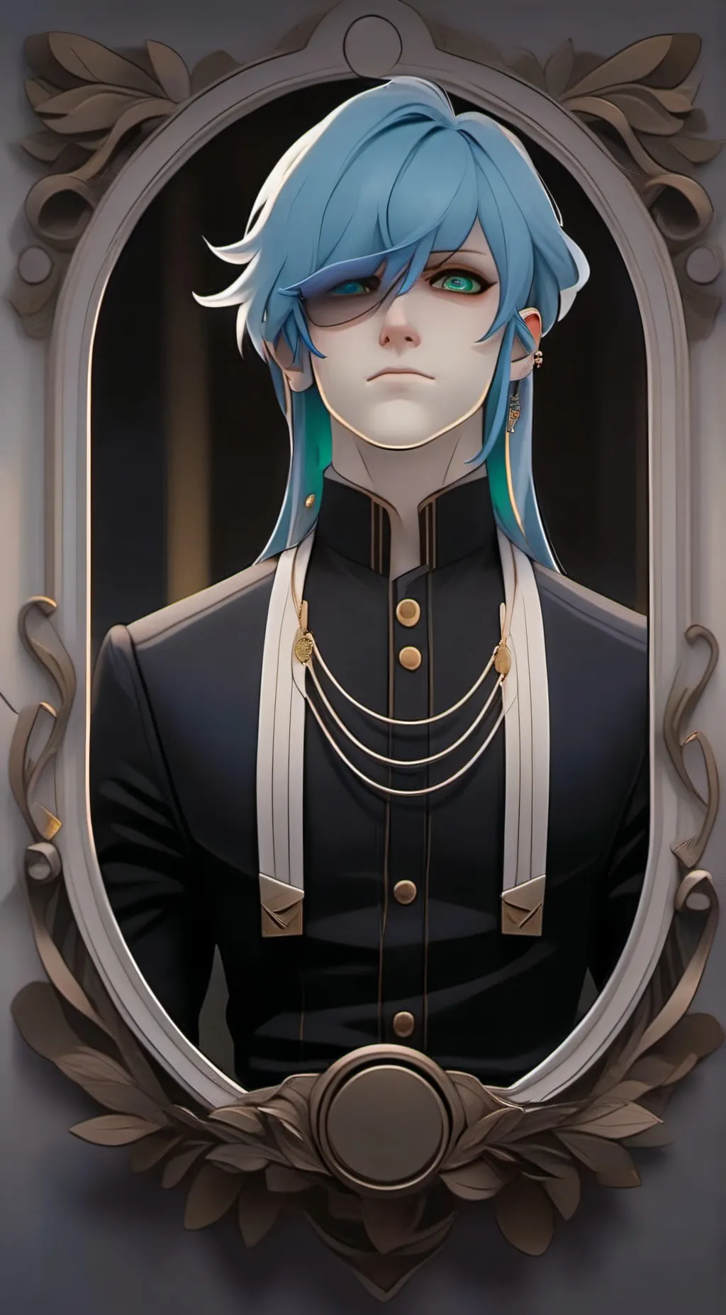 ai character: izuku background