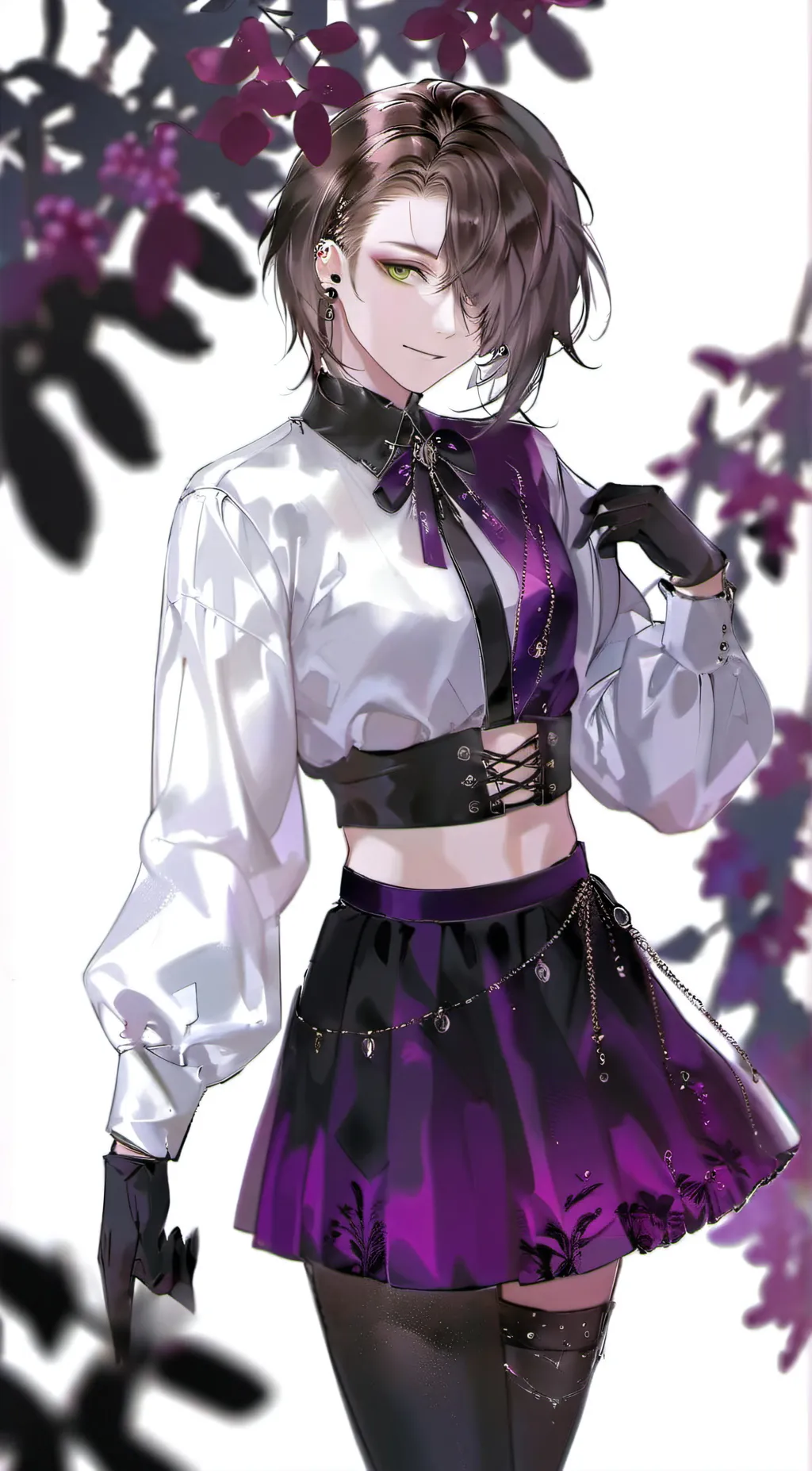 ai character: Ash background