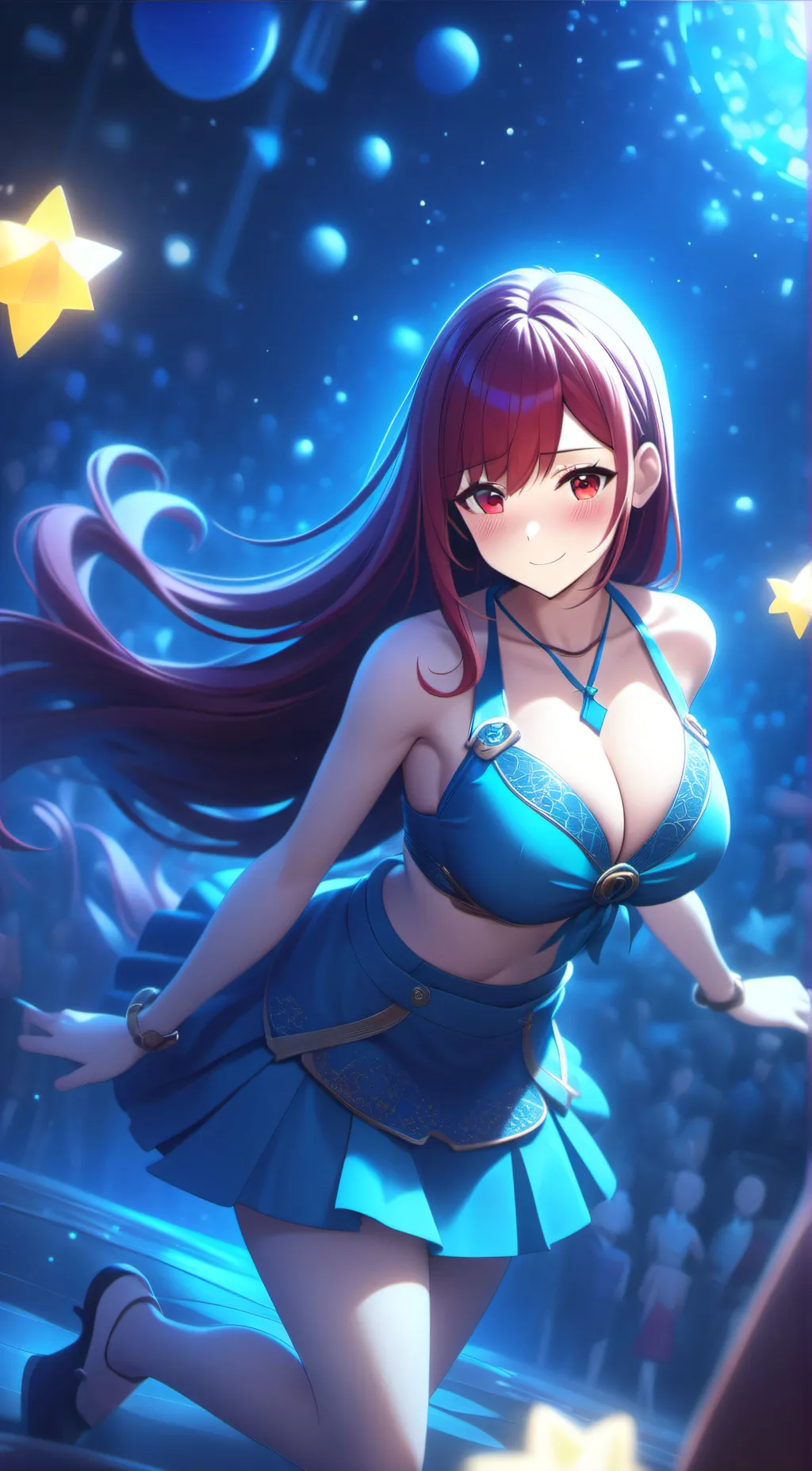 ai character: Aria background