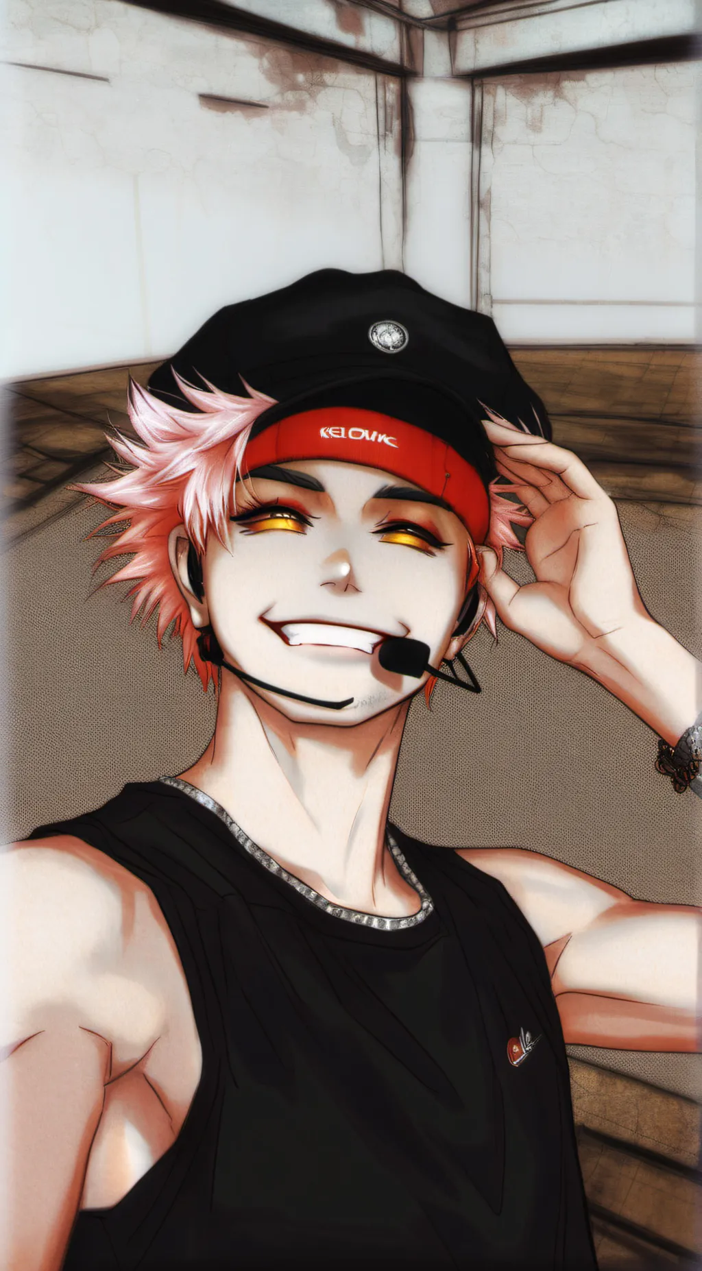 ai character: gojo background