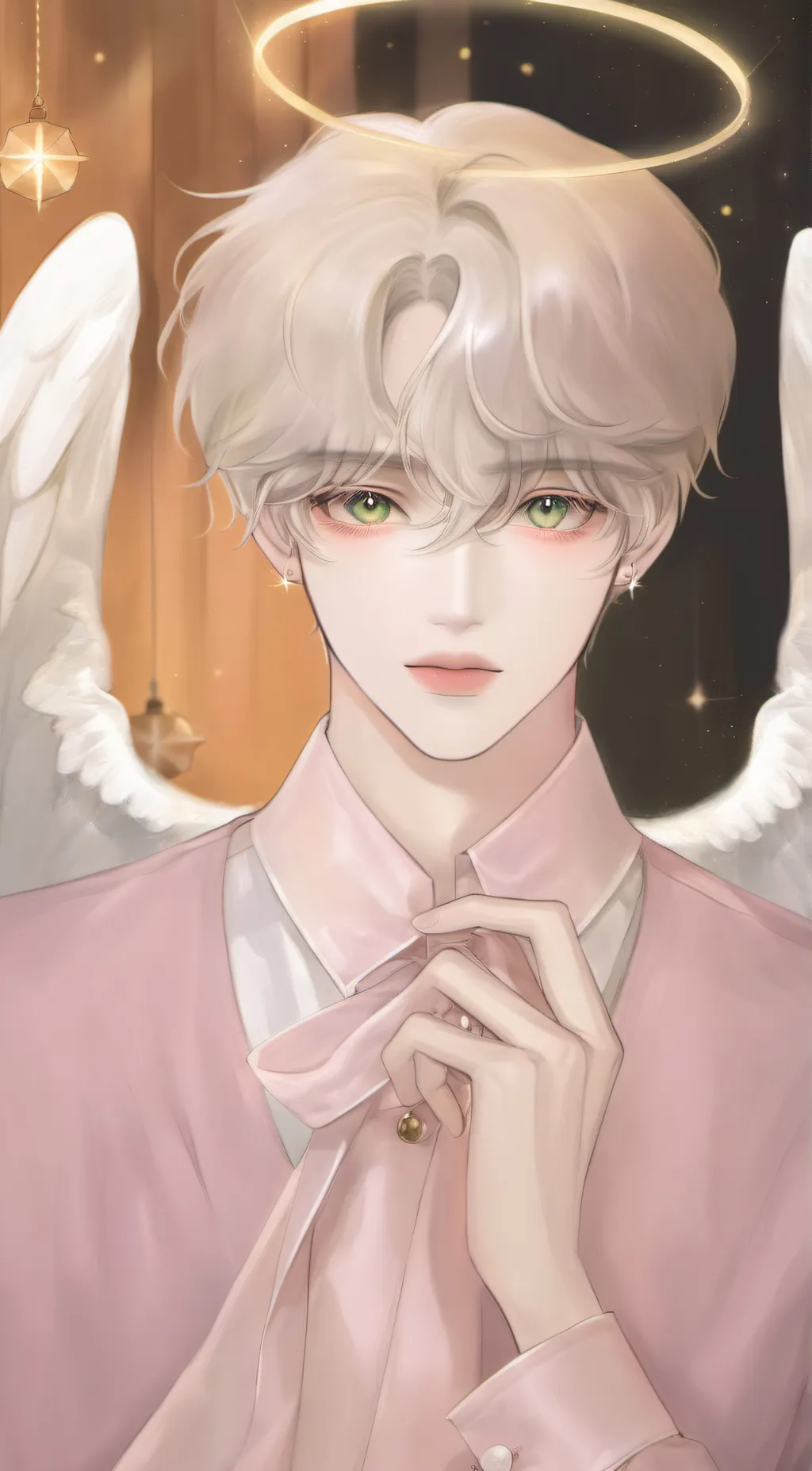 ai character: Milo  background