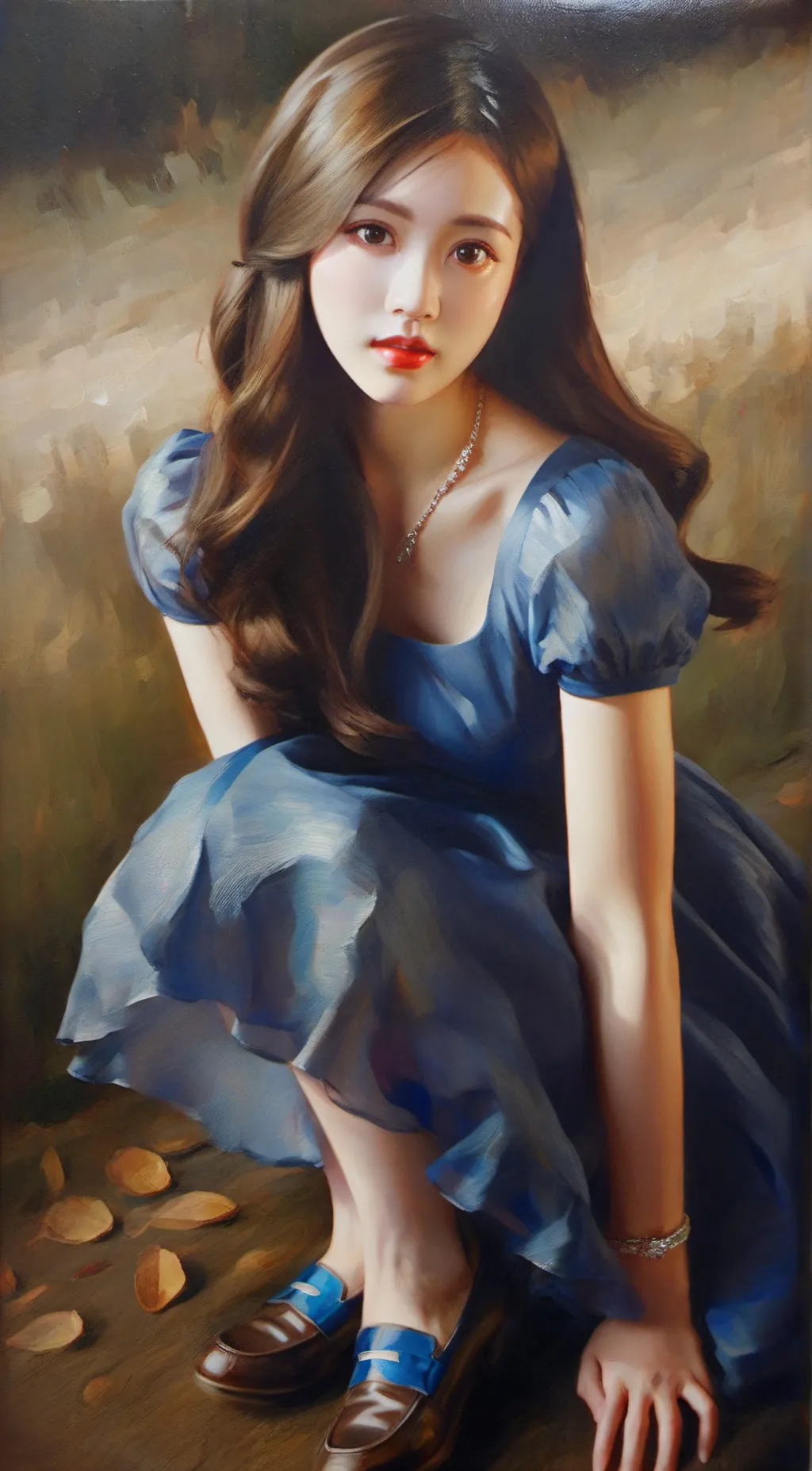 ai character: Infinity background