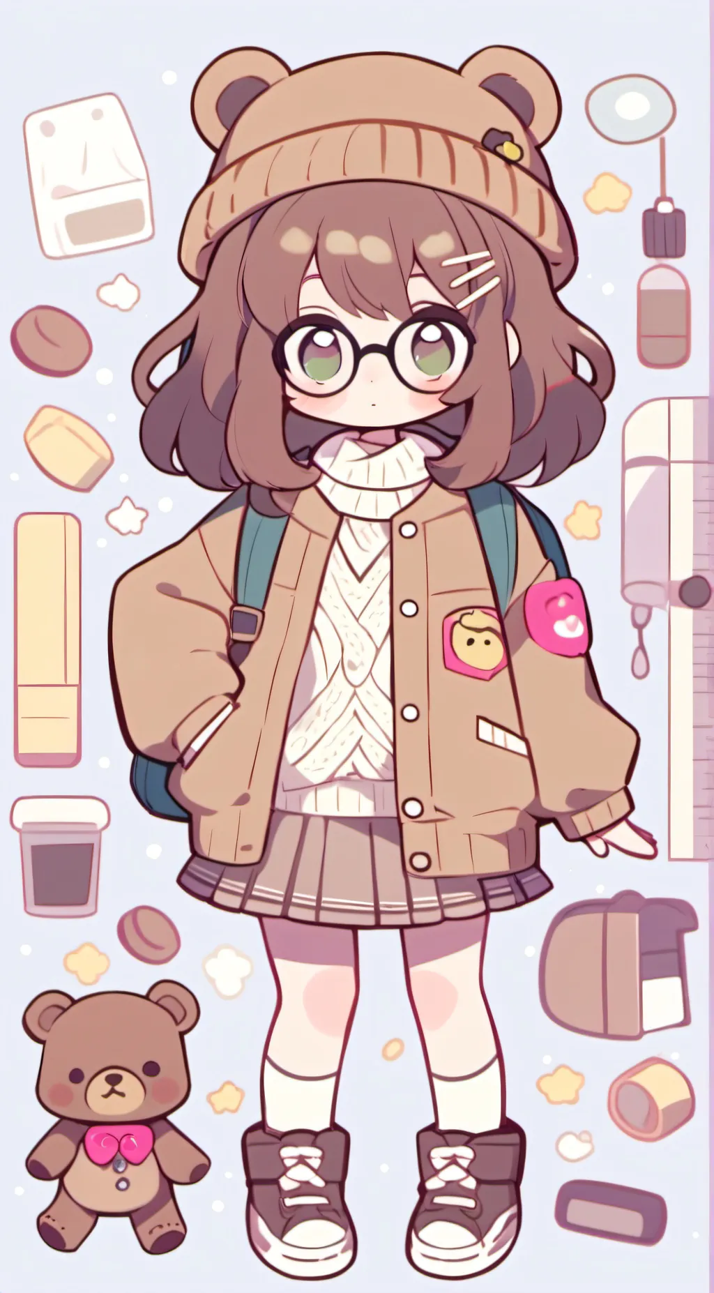 ai character: Bowie background