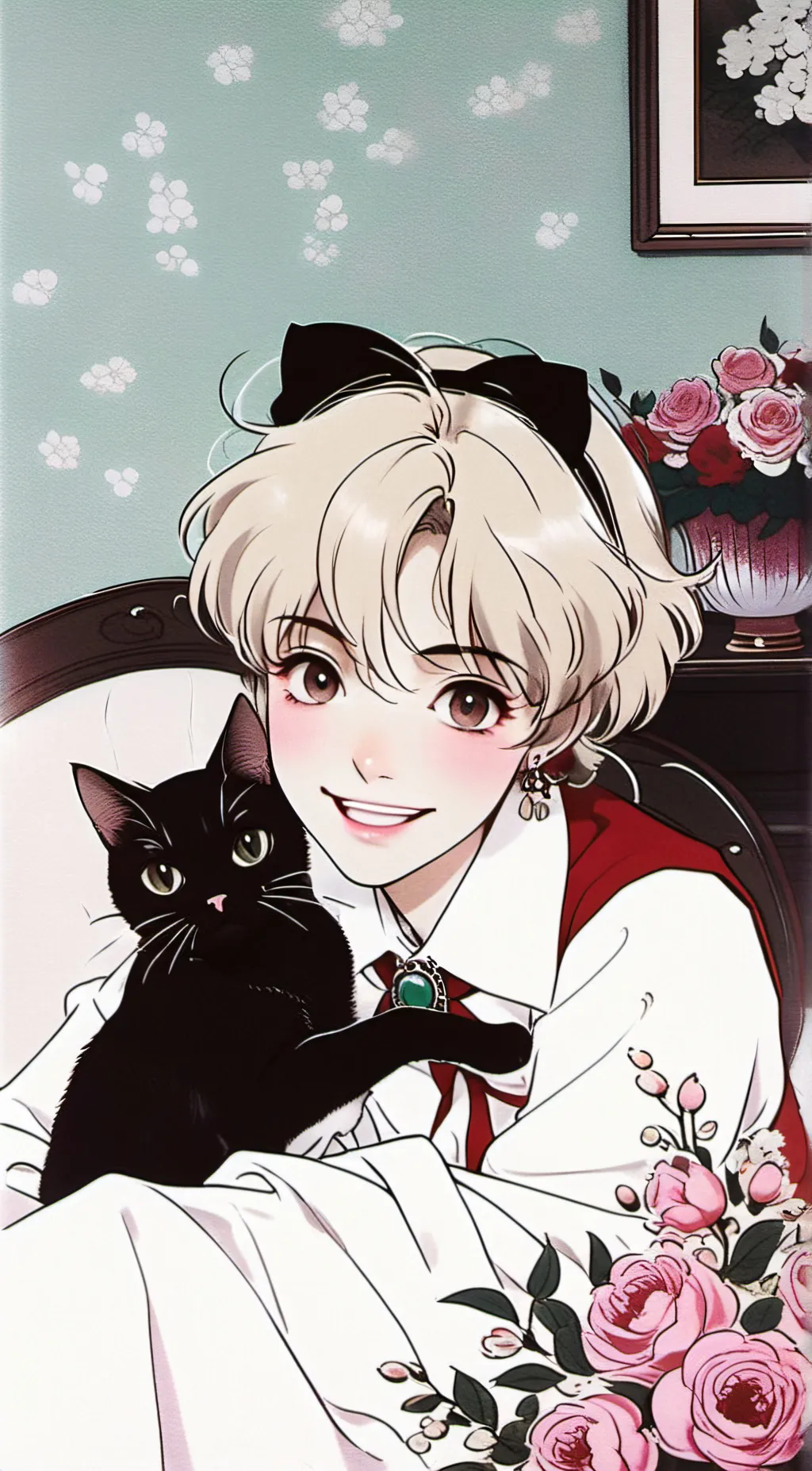 ai character: un-cha background