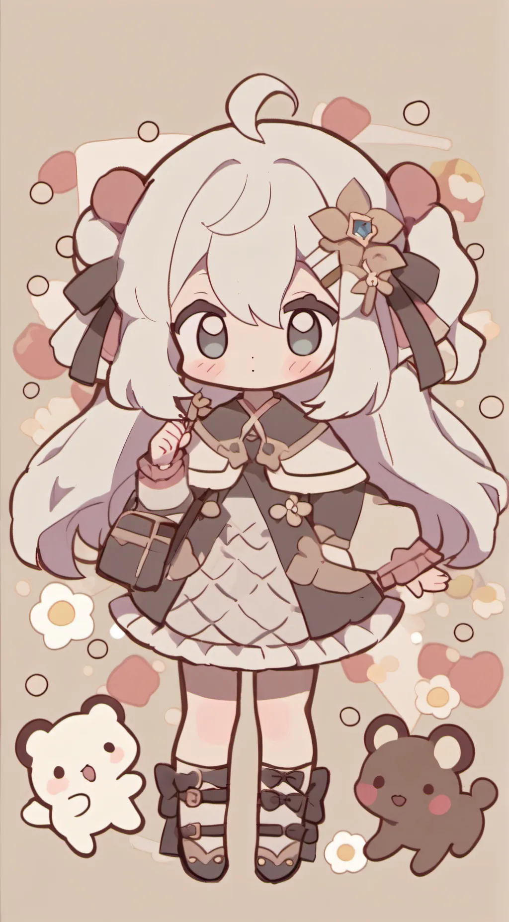 ai character: Chili background