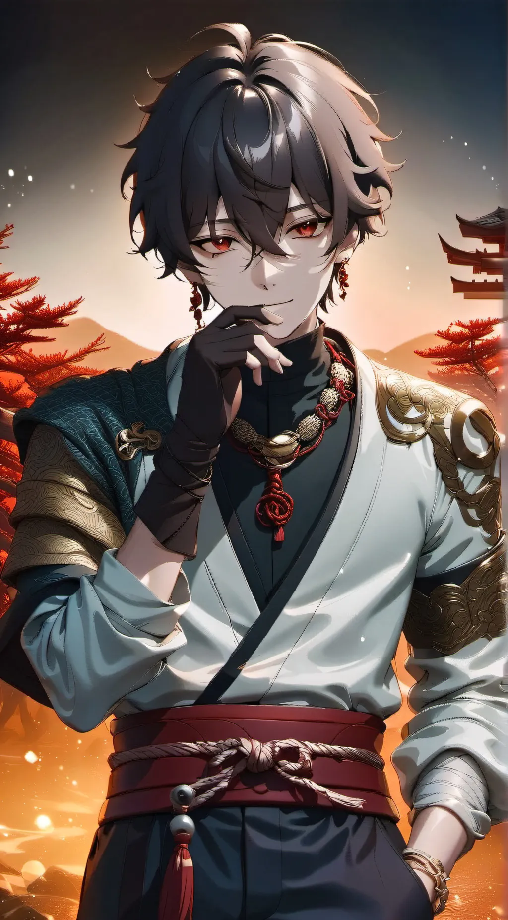 ai character: macus background