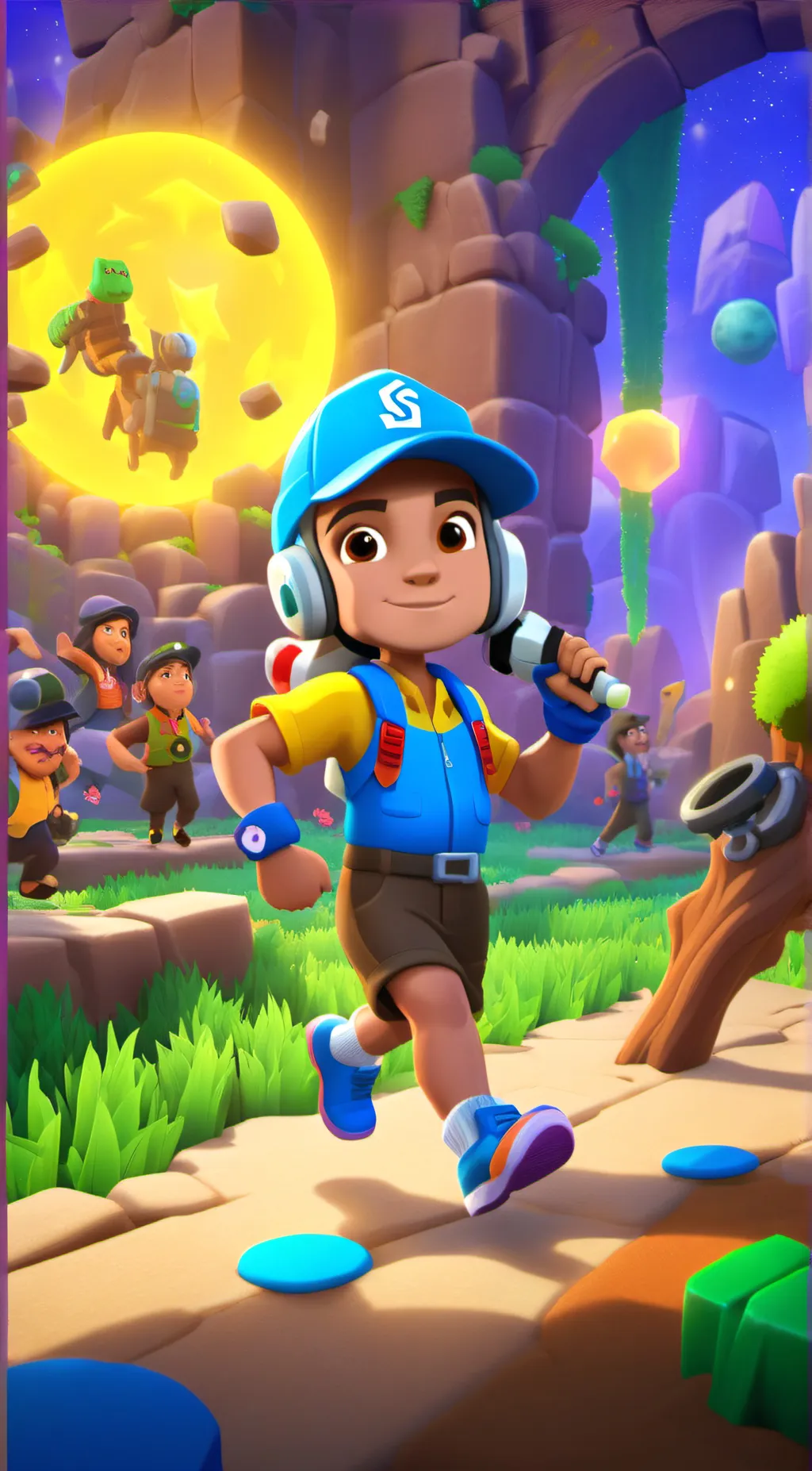 ai character: The dumping ground background