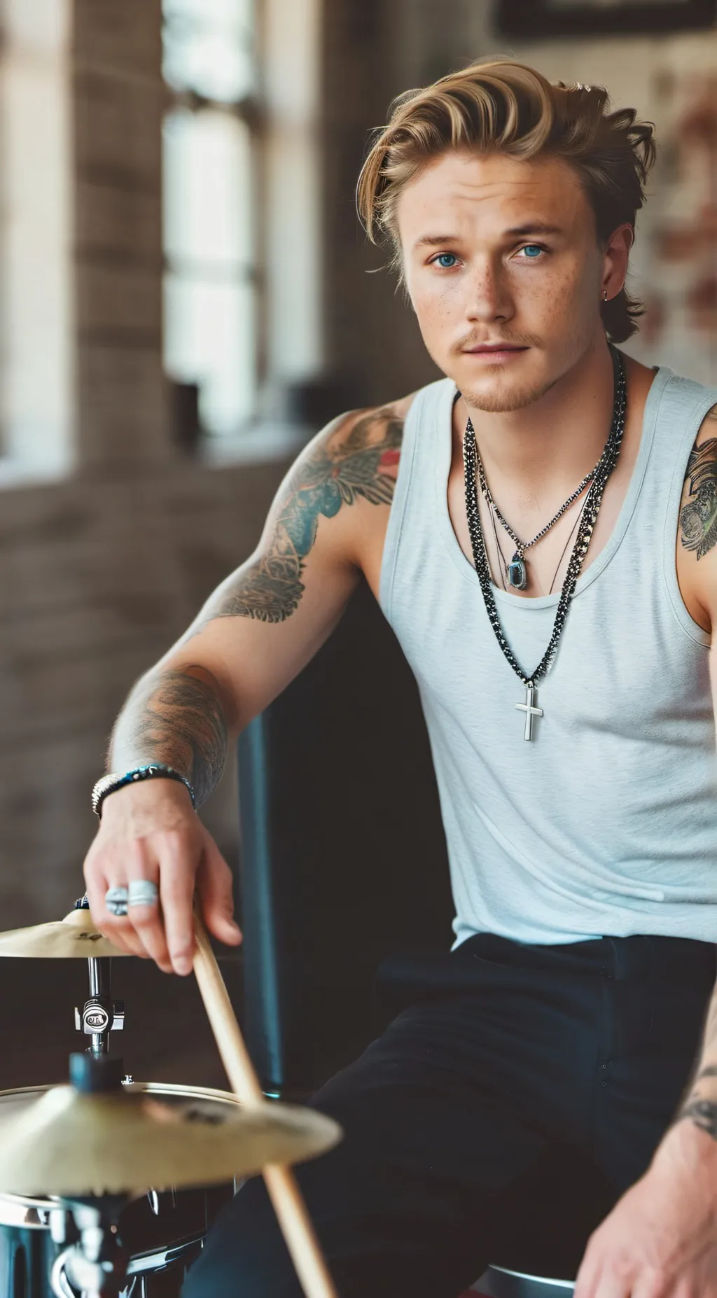 ai character: Rufus Taylor  background