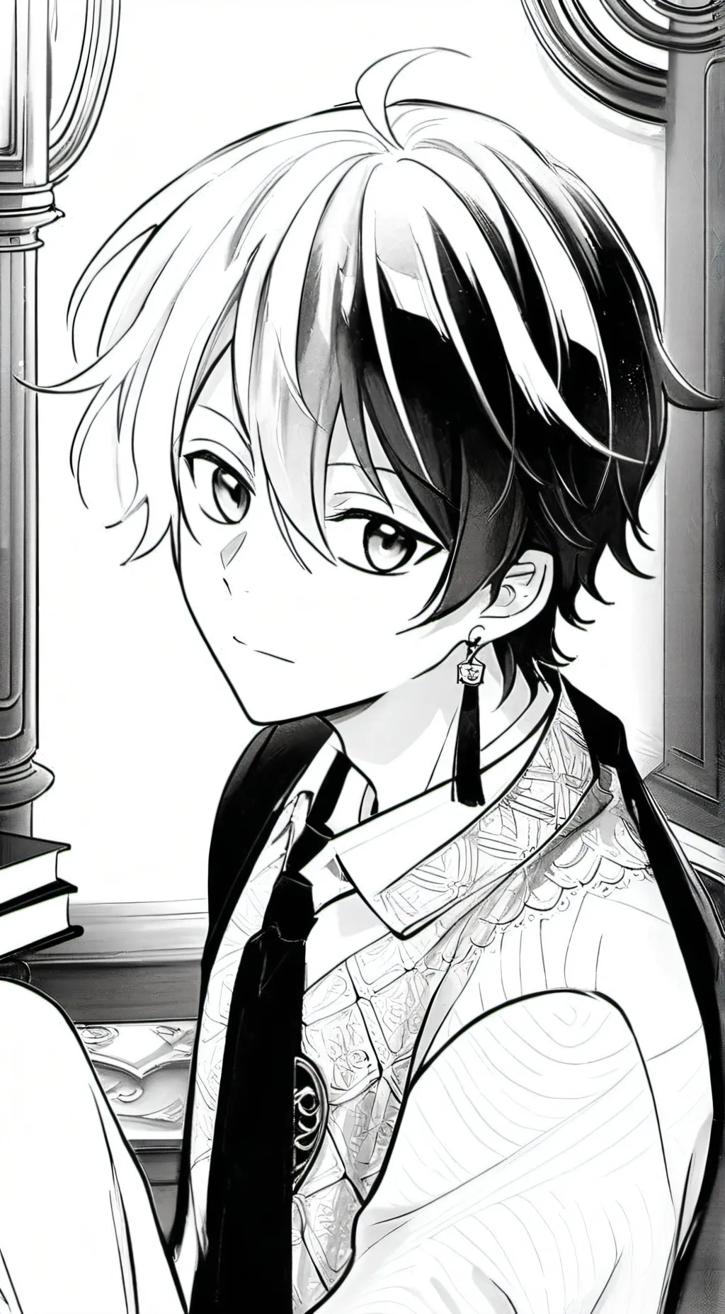 ai character: •|🤍zero🤍|• background