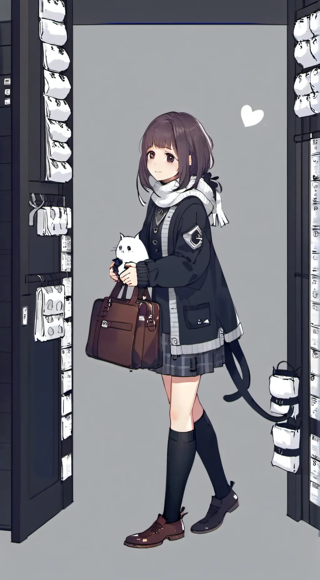 ai character: Copine❤️ background