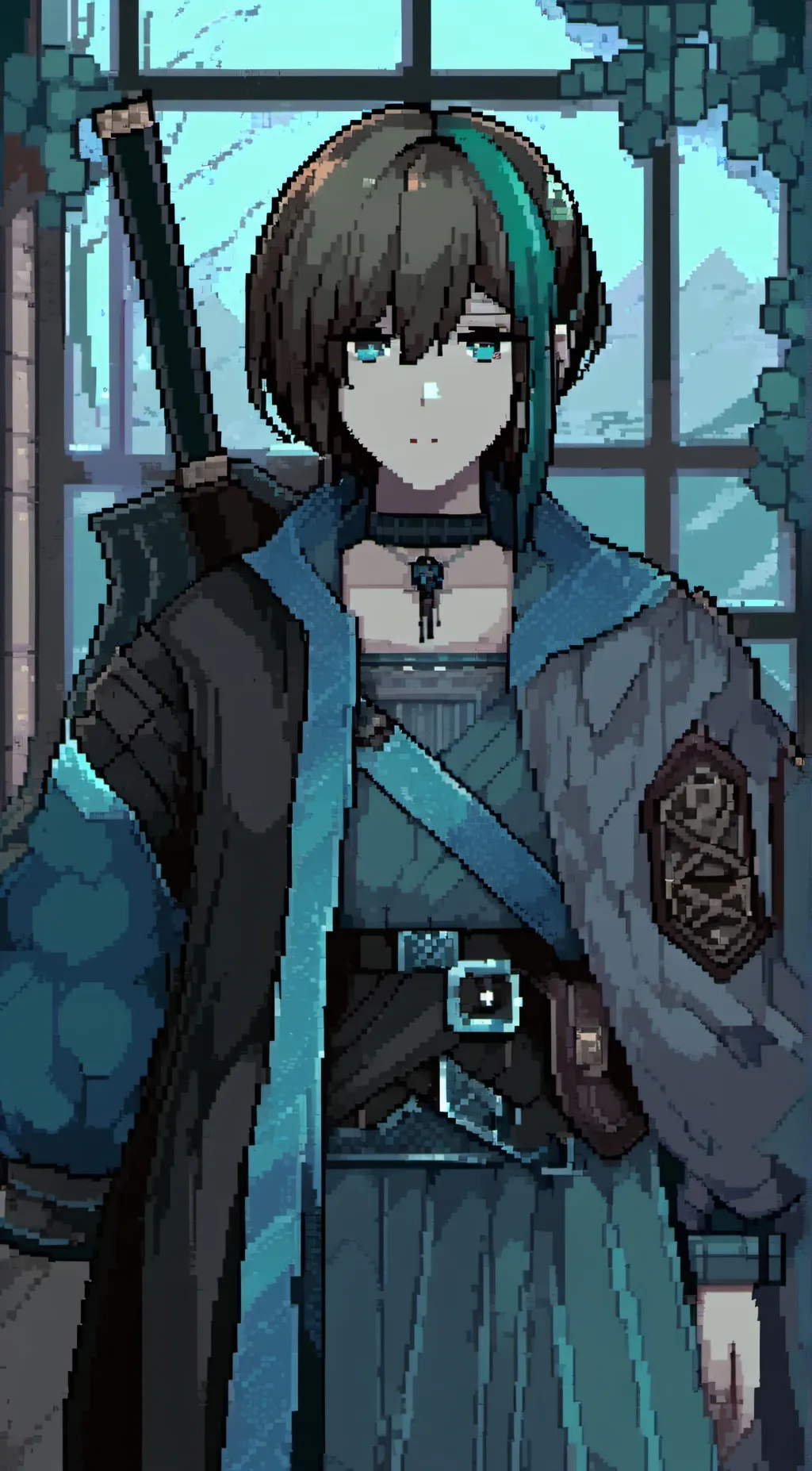 ai character: Aria background