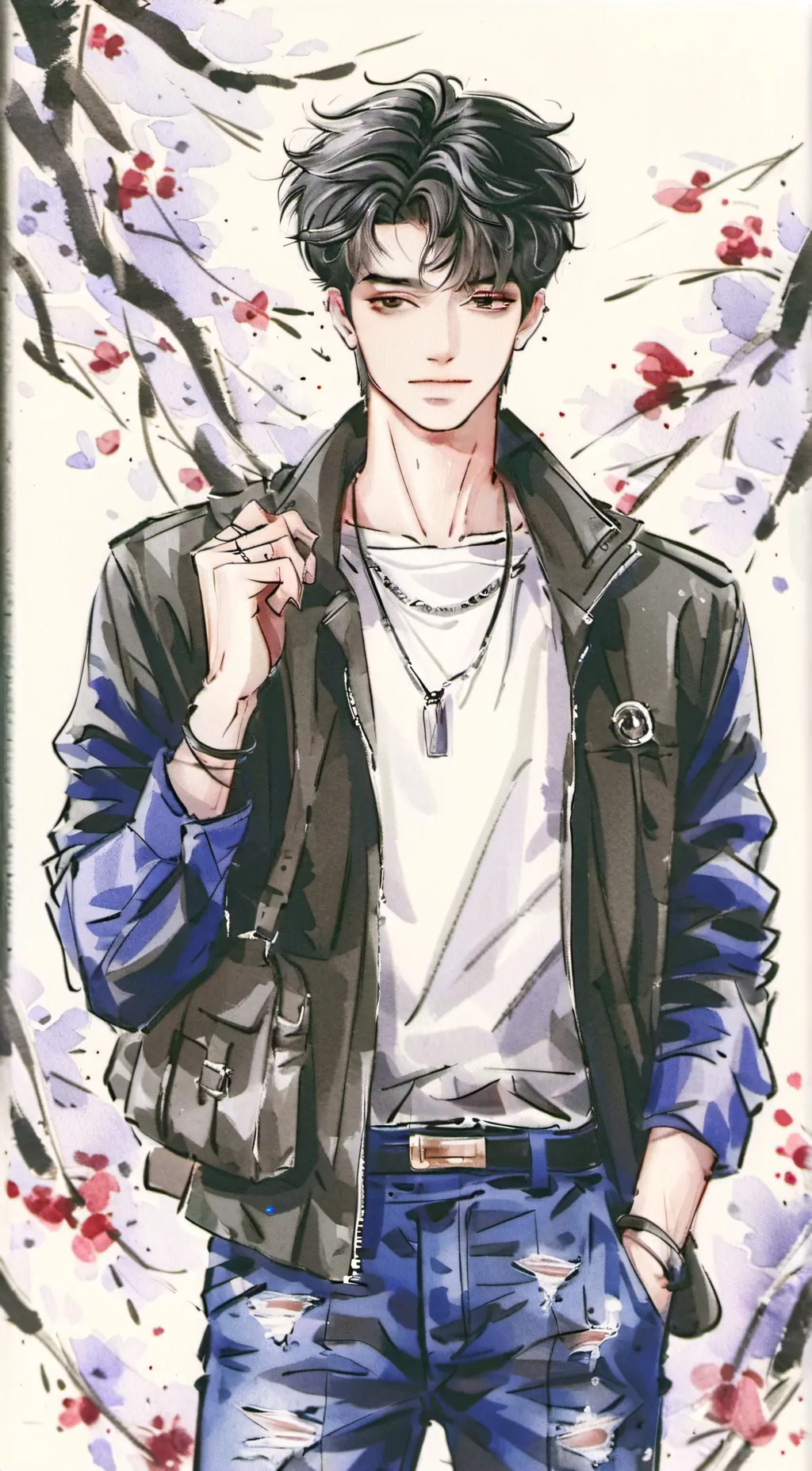 ai character: Anthony background