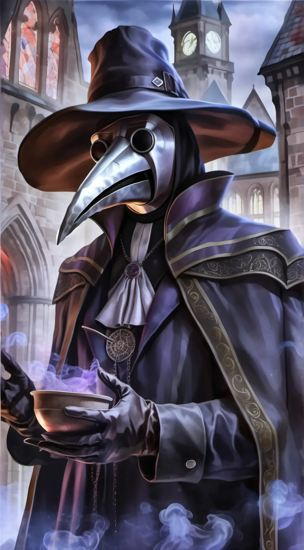 ai character: doctor background