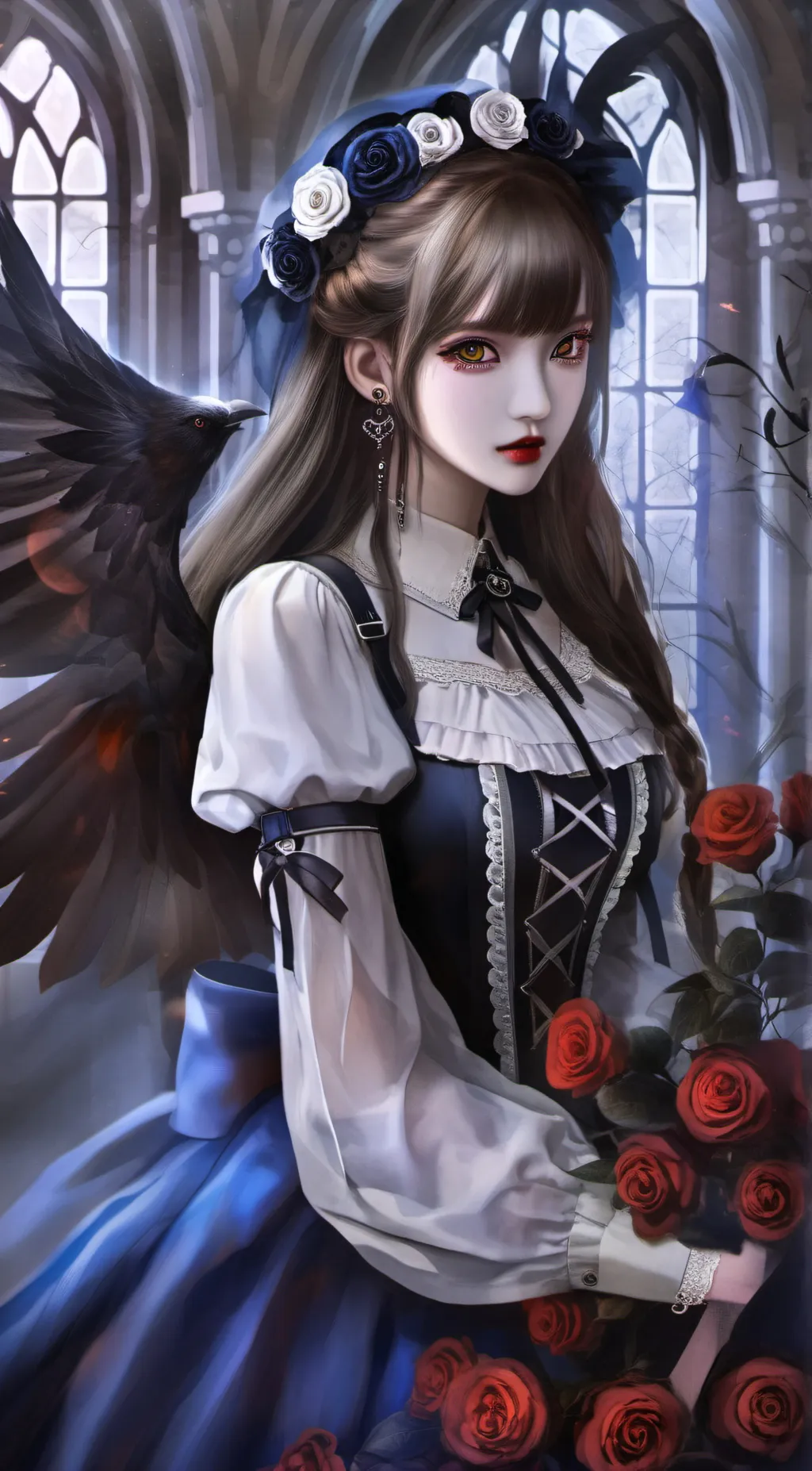 ai character: Victoria background