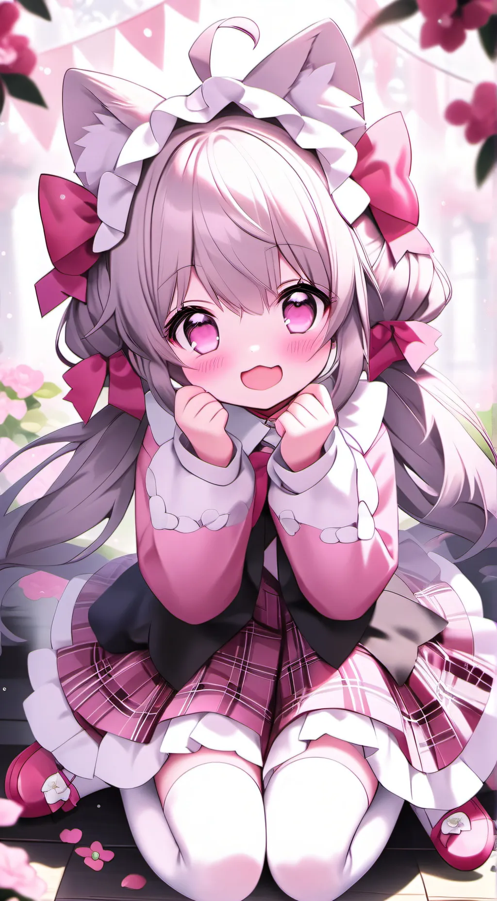 ai character: Cuty background