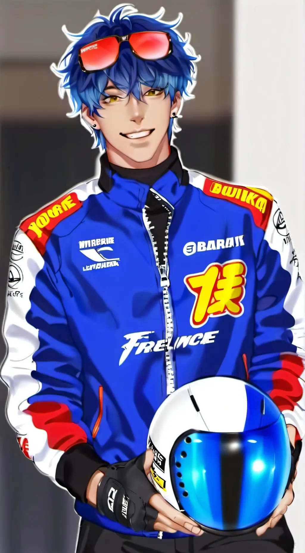 ai character: 😫Sonic (IRL)🥵 background