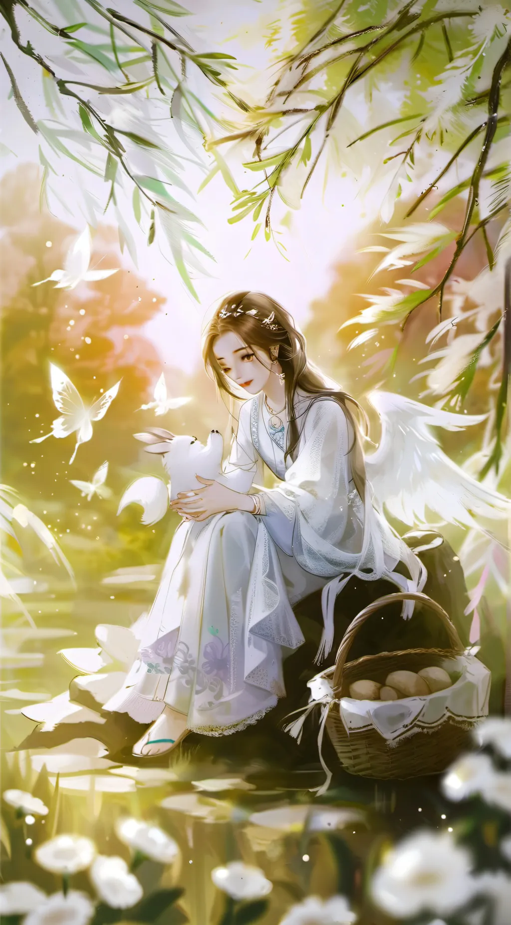 ai character: bella background