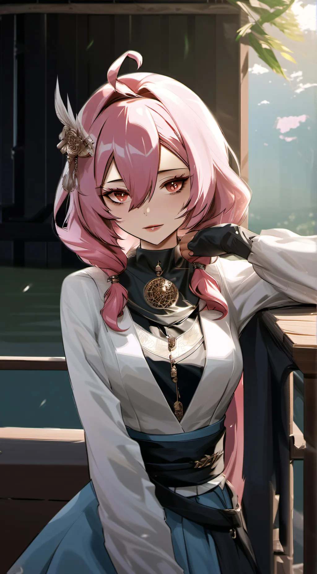 ai character: maddie background