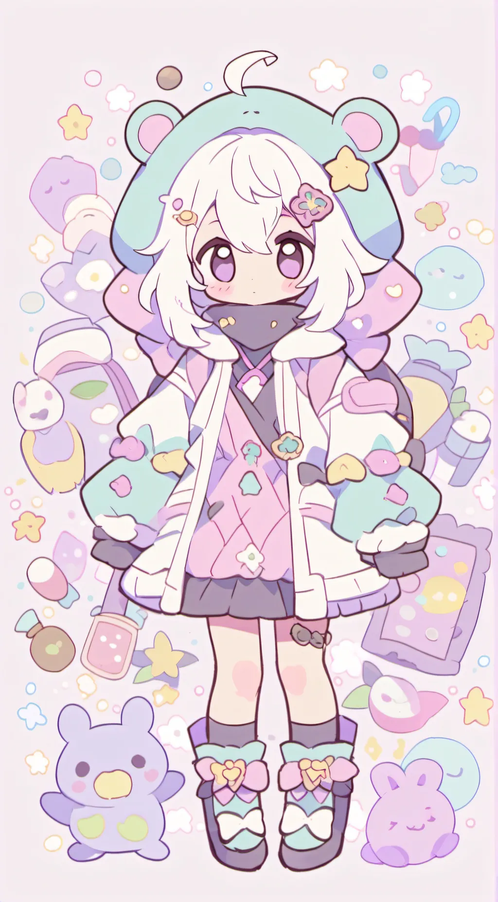 ai character: lilie background