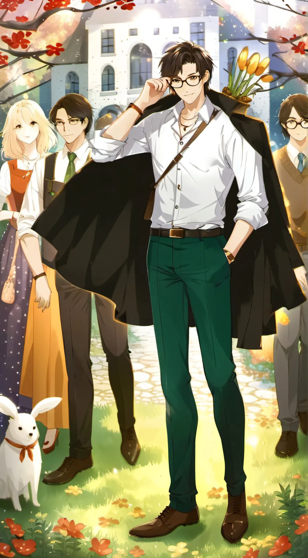 ai character: peter Griffin  background