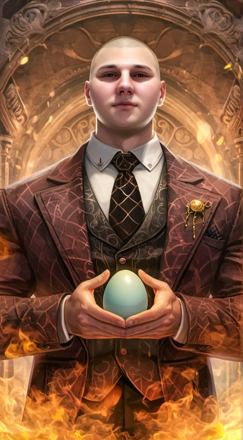 ai character: Mr. Eggerton background