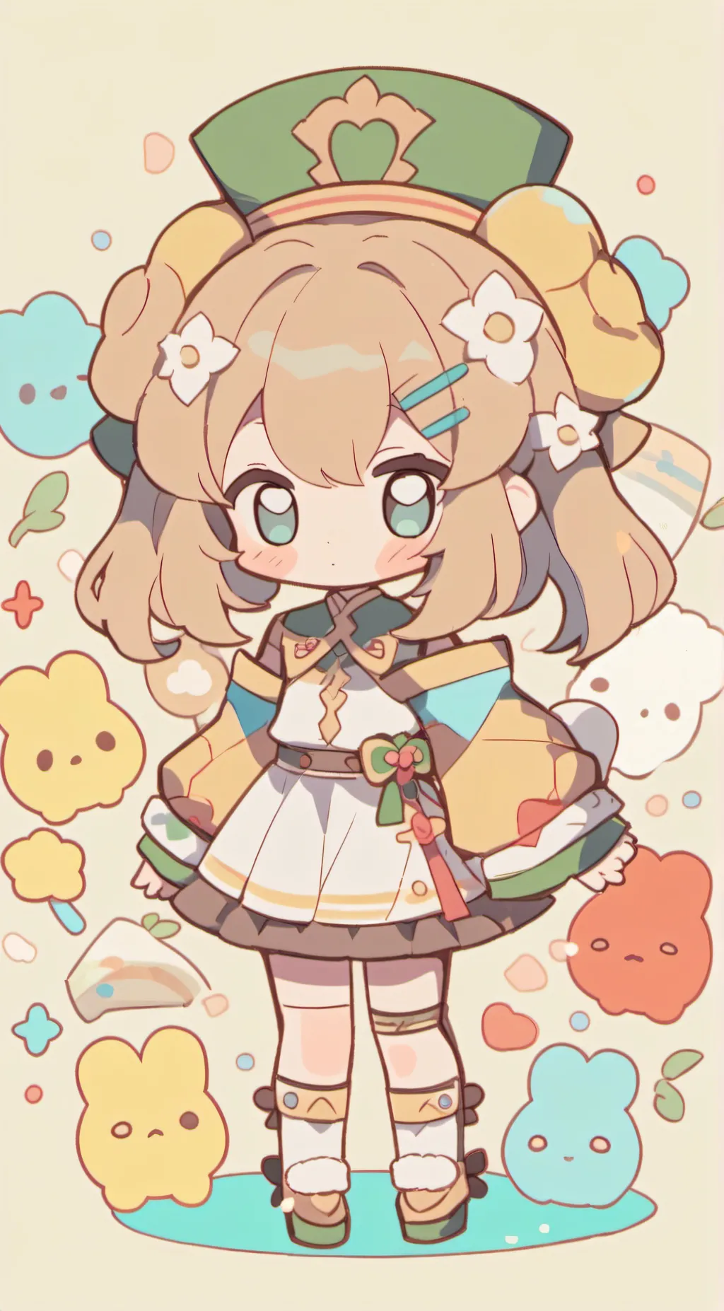 ai character: Jasmine background