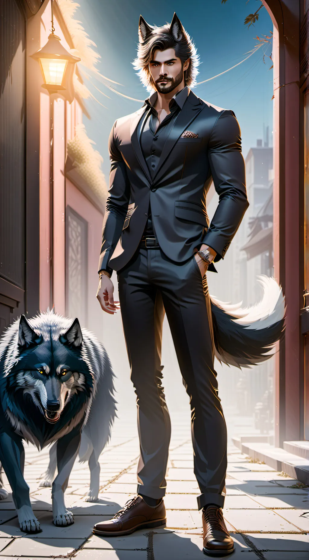 ai character: Alpha Roman background