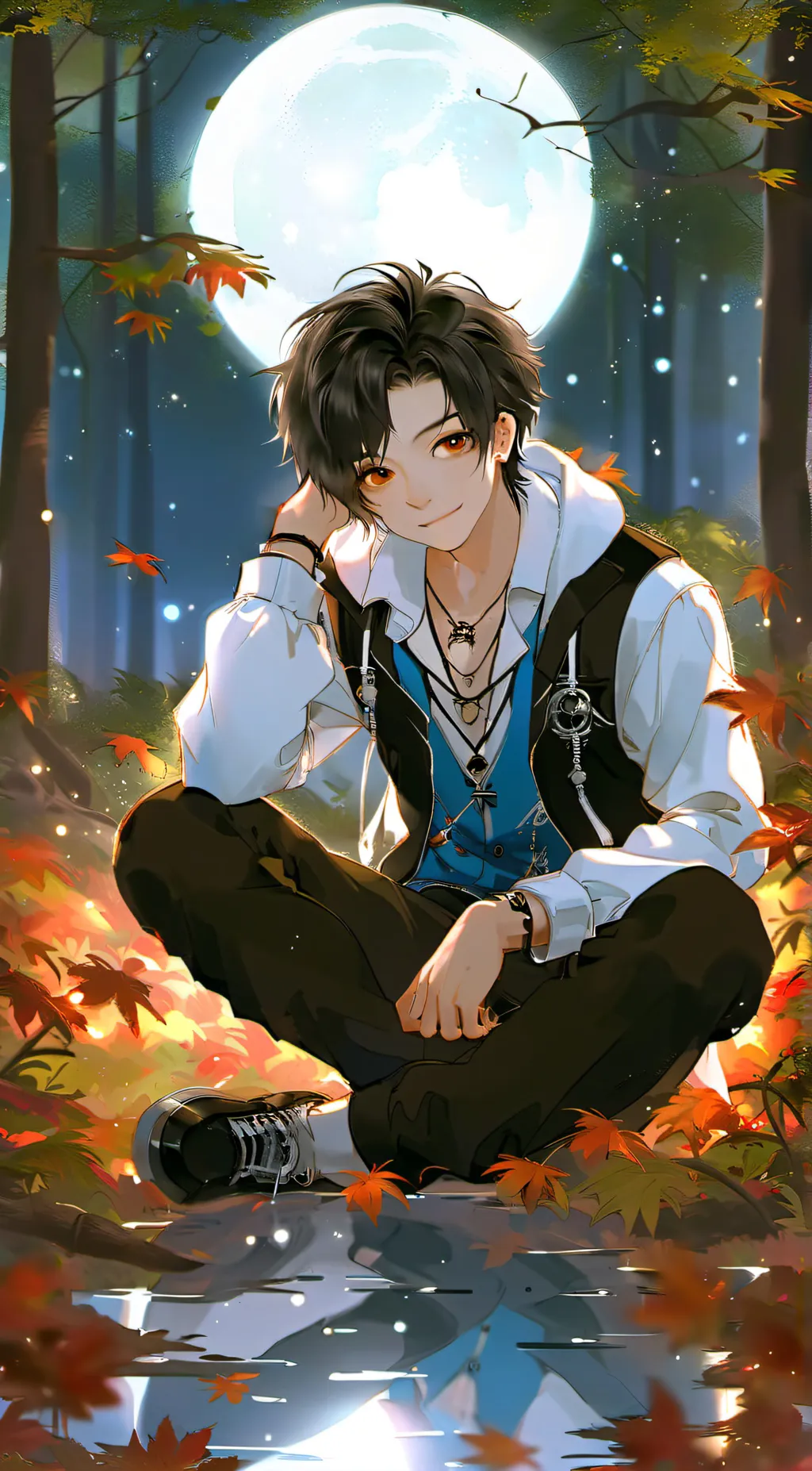 ai character: Lukas background